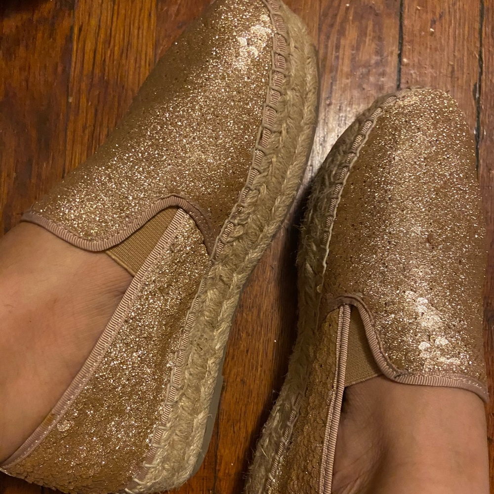 Poppi flat gold Steve Madden